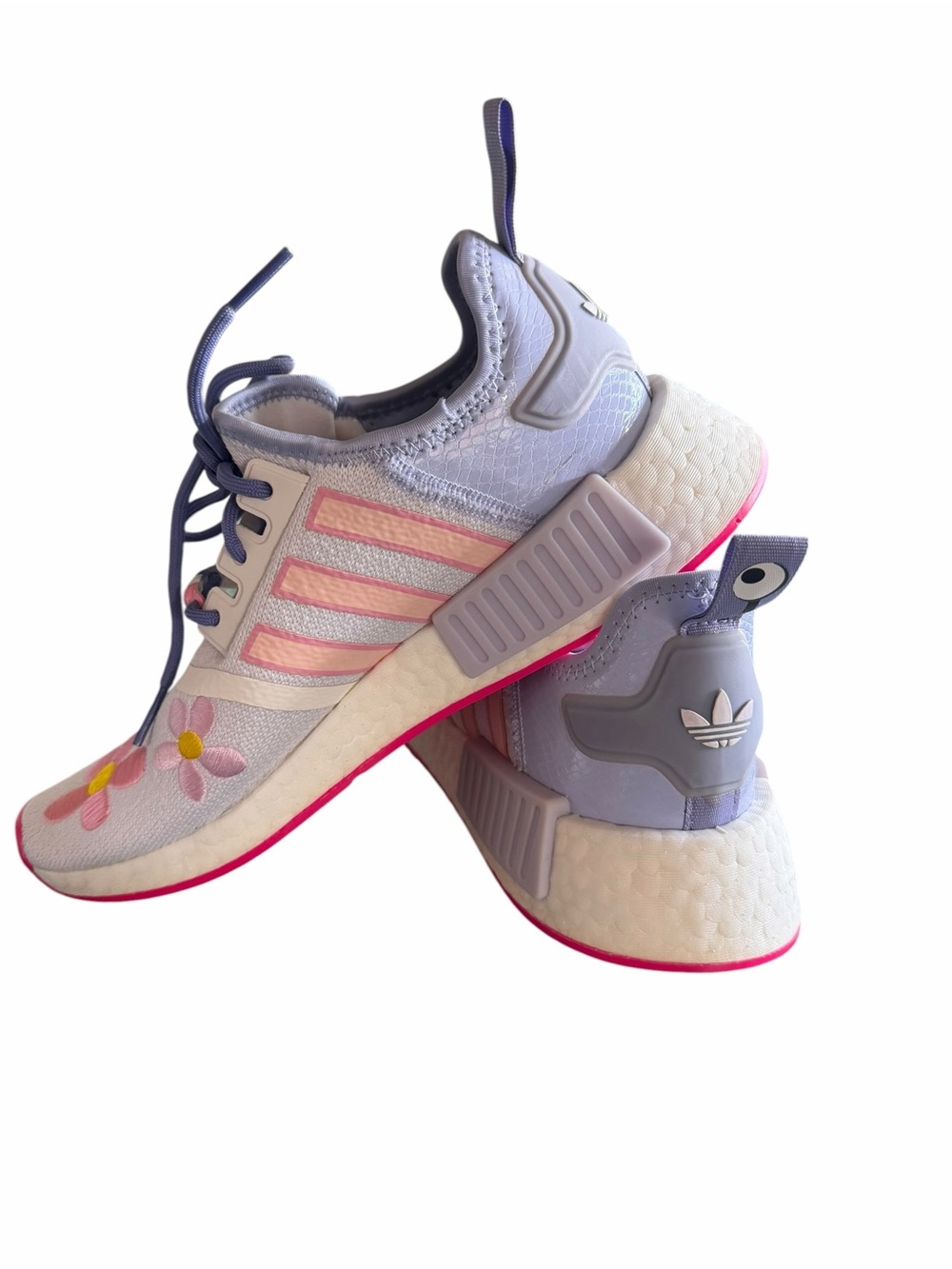 adidas x Disney Pixar Monsters Inc Boo NMD_R1 GW0840 Youth 6 Women’s 7 Floral - Picture 6 of 13